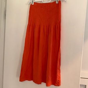 M Rena coral dress/cover up